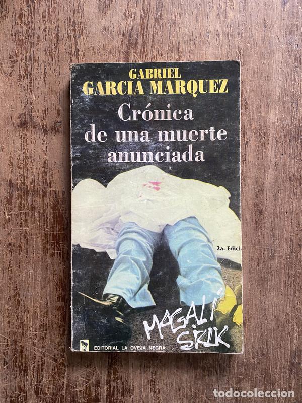 Libros: Cronica de una muerte anunciada - Garcia Marquez Gabriel