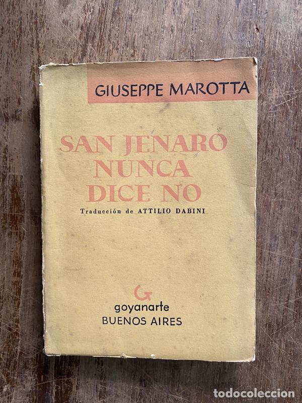 Livros em segunda m&atilde;o: San Jenaro nunca dice no - Marotta Giuseppe