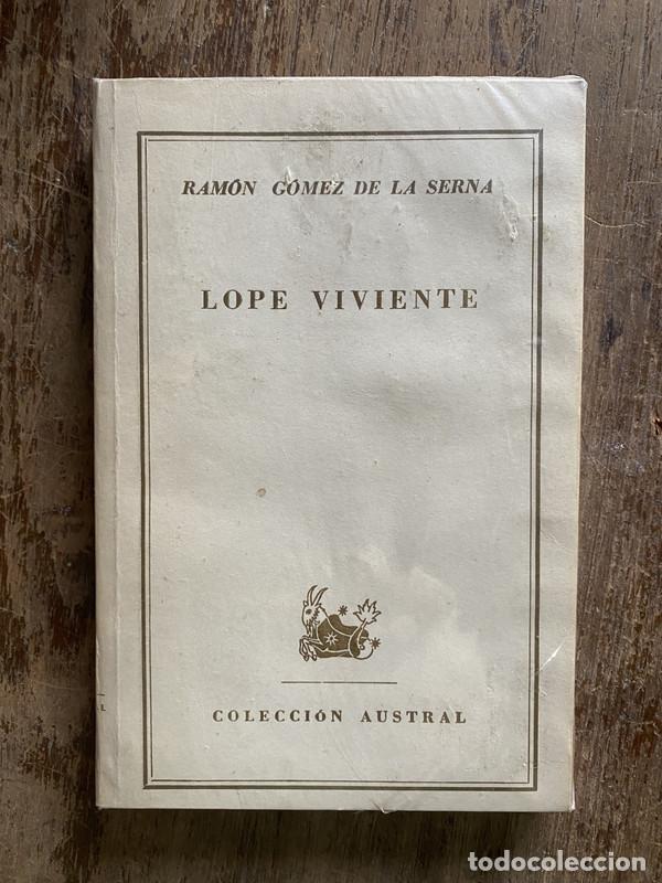 books: Lope Viviente - Gomez de la Serna Ramon