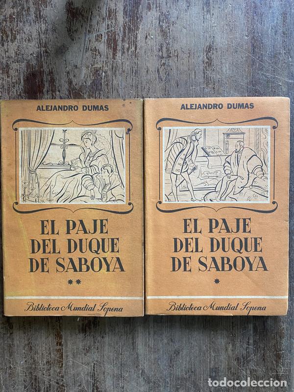 books: El Paje del Duque de Saboya - Dumas Alejandro