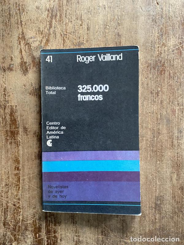 Libros: 325.000 francos - Vailland Roger