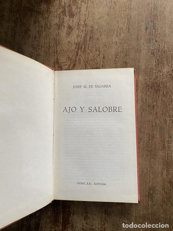 Libros: Ajo y Salobre - de Sagarra Josep M.