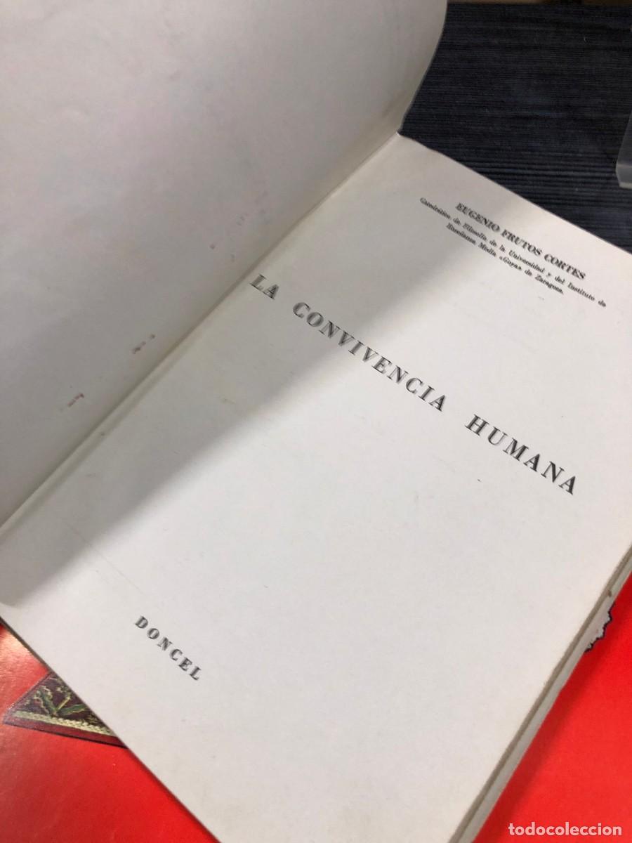 Libros: Convivencia Humana Eugenio Frutos (Editorial Doncel) - Foto 3