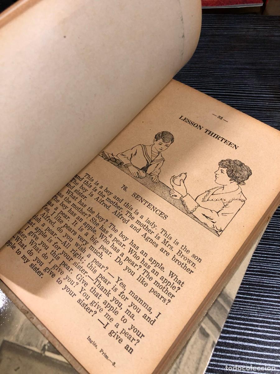 Libros: M&eacute;todo de Ingl&eacute;s: Primer Libro (1923) F. T. D. - Foto 3