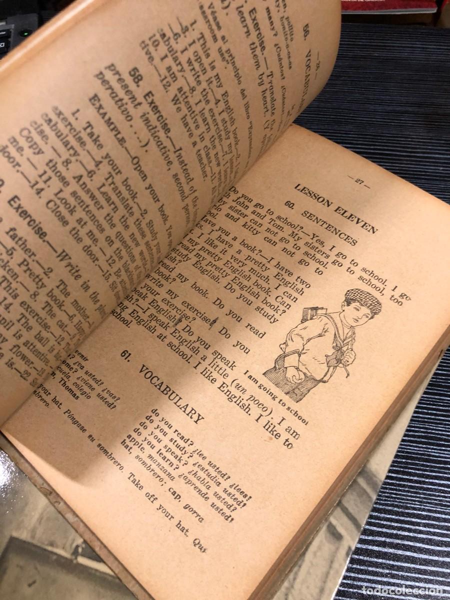 Libros: M&eacute;todo de Ingl&eacute;s: Primer Libro (1923) F. T. D. - Foto 4