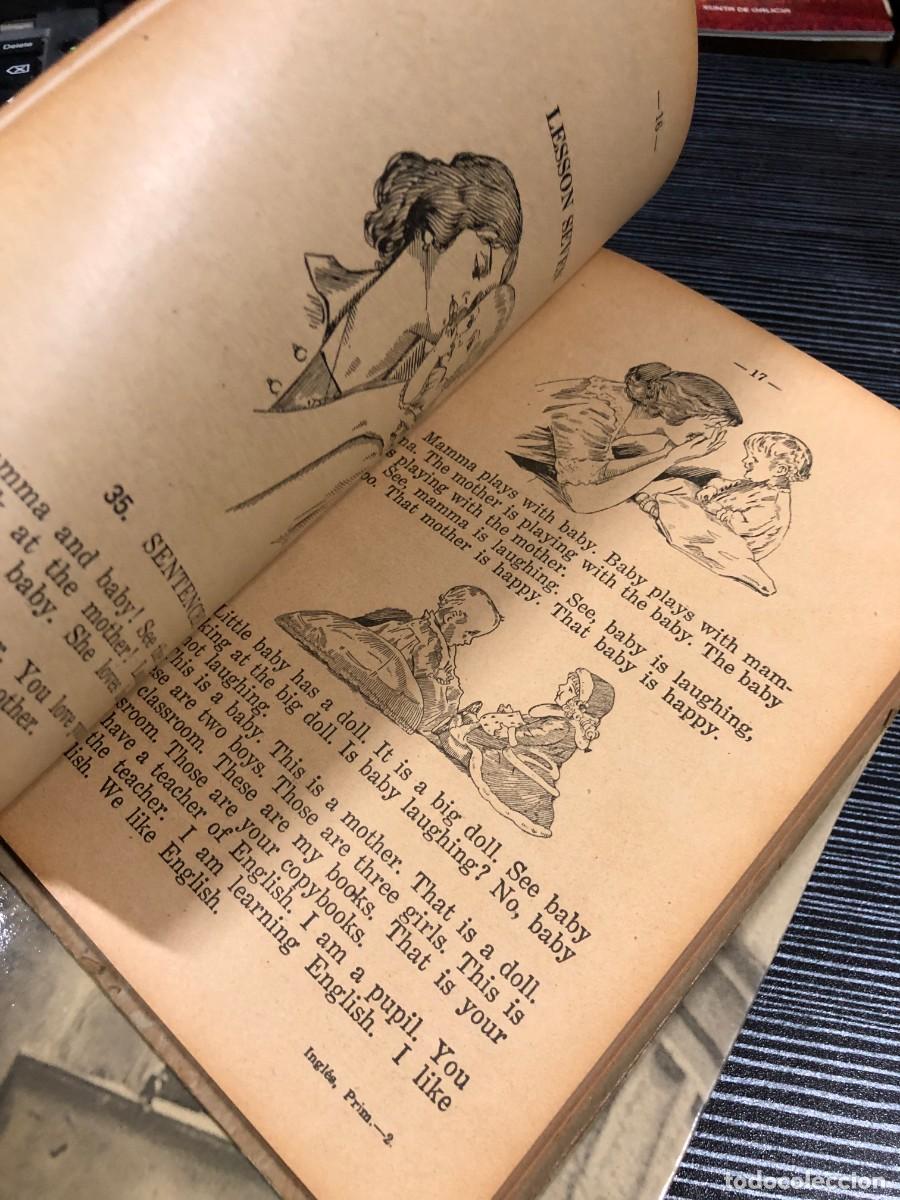 Libros: M&eacute;todo de Ingl&eacute;s: Primer Libro (1923) F. T. D. - Foto 6