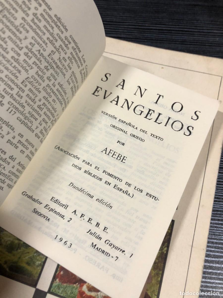 Libros: Santos Evangelios: Versi&oacute;n espa&ntilde;ola del texto original griego - Foto 3