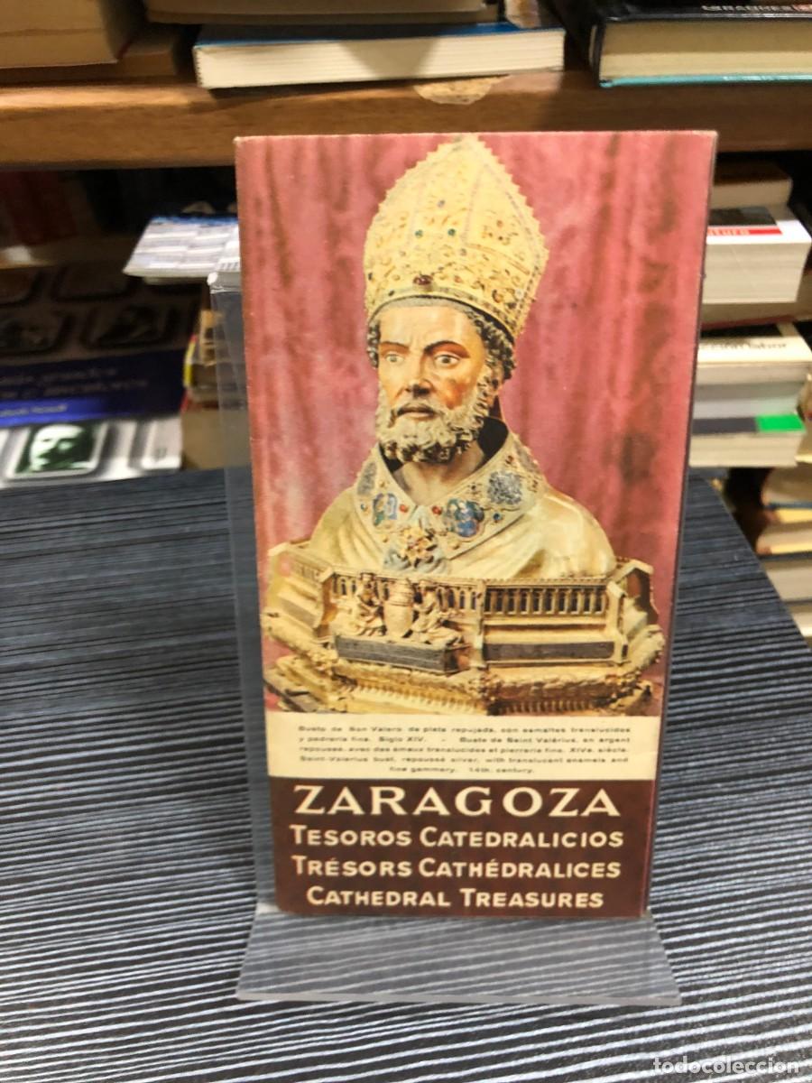 Libros: Zaragoza: Tesoros Catedralicios (Folleto)