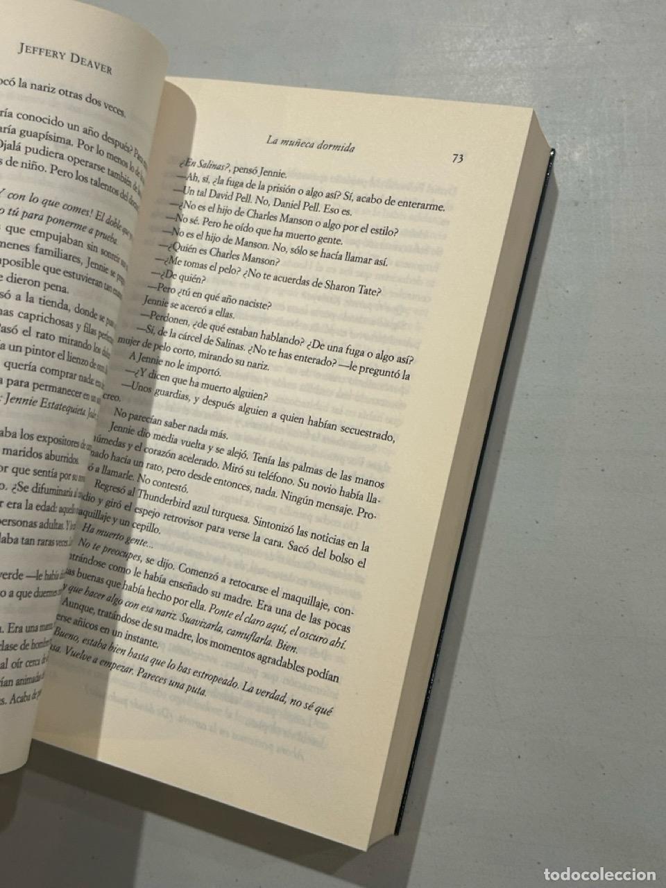Libros: Jeffery Deaver - La mu&ntilde;eca dormida - Foto 2
