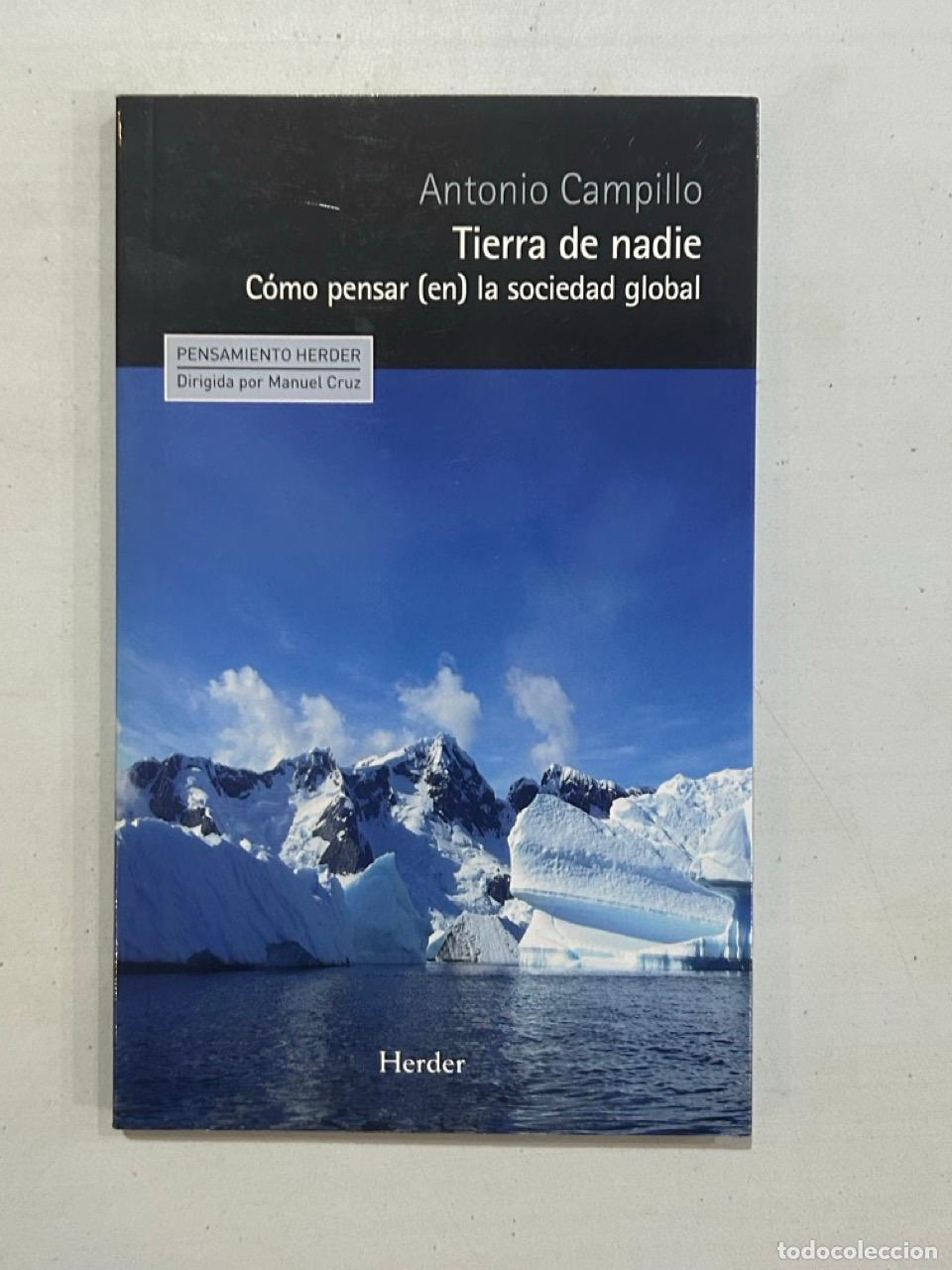 Libros: Antonio Campillo - Tierra de nadie - Foto 1