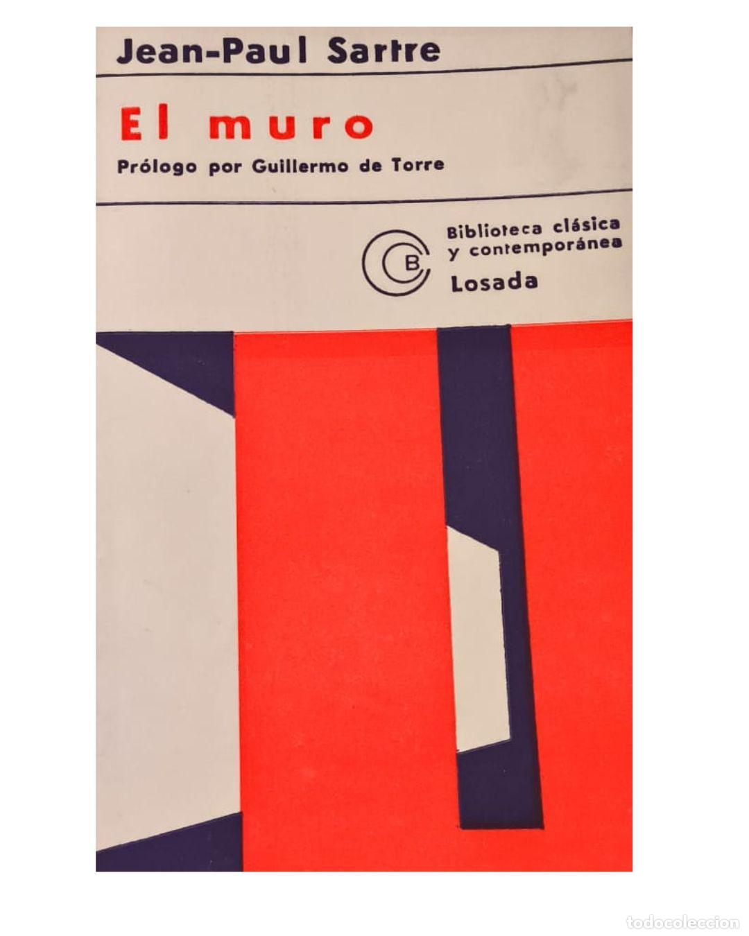 books: EL MURO - JEAN-PAUL SARTRE