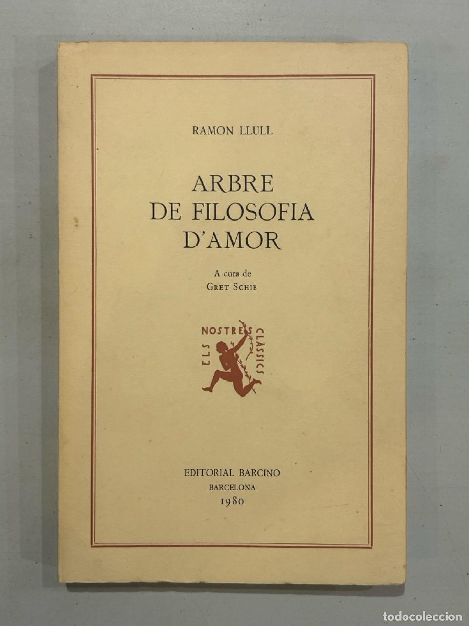 Livres: Ramon Llull - Arbre de filosofia d'amor