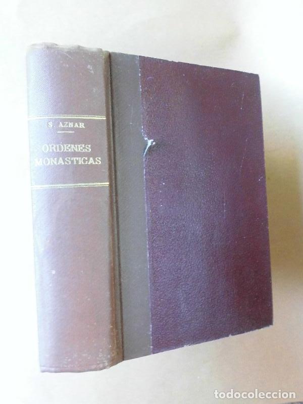 Libros: Ordenes Mon&aacute;sticas, Institutos Misioneros. - Aznar, Severino. - Foto 2