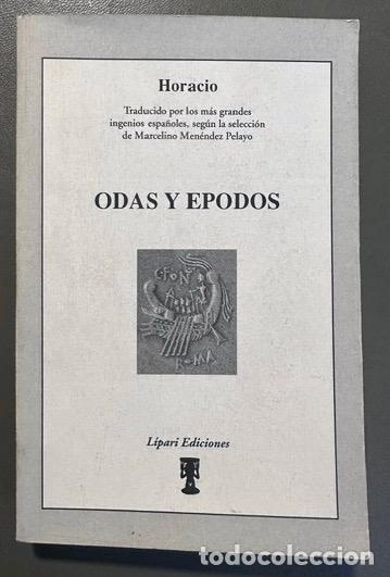 Libros: ODAS Y EPODOS - HORACIO