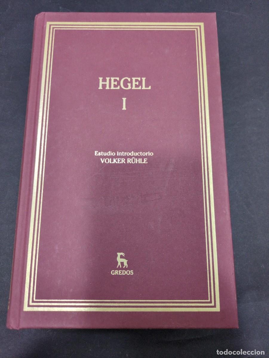 Libros: HEGEL GREDOS FENOMENOLOGIA DEL ESPIRITU