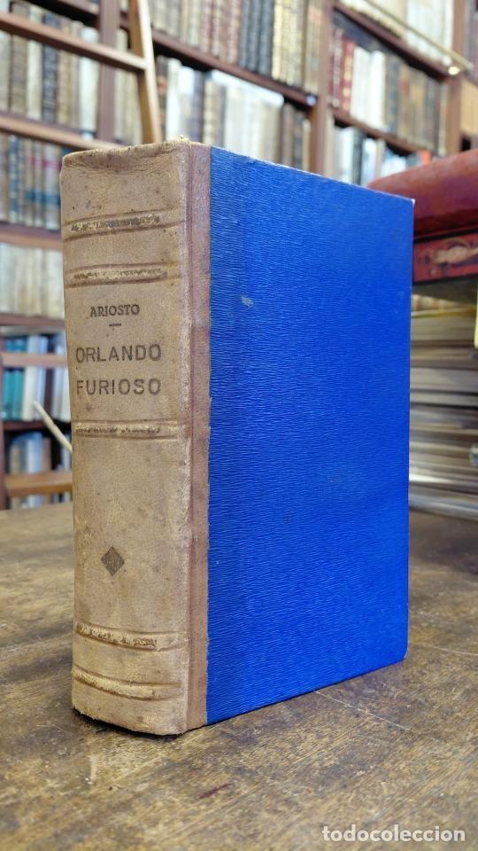 Libros: ORLANDO FURIOSO. Pr&oacute;logo de Joaqu&iacute;n de Entrambasaguas. 3 Tomos 1 vols. - ARIOSTO, Ludovico.