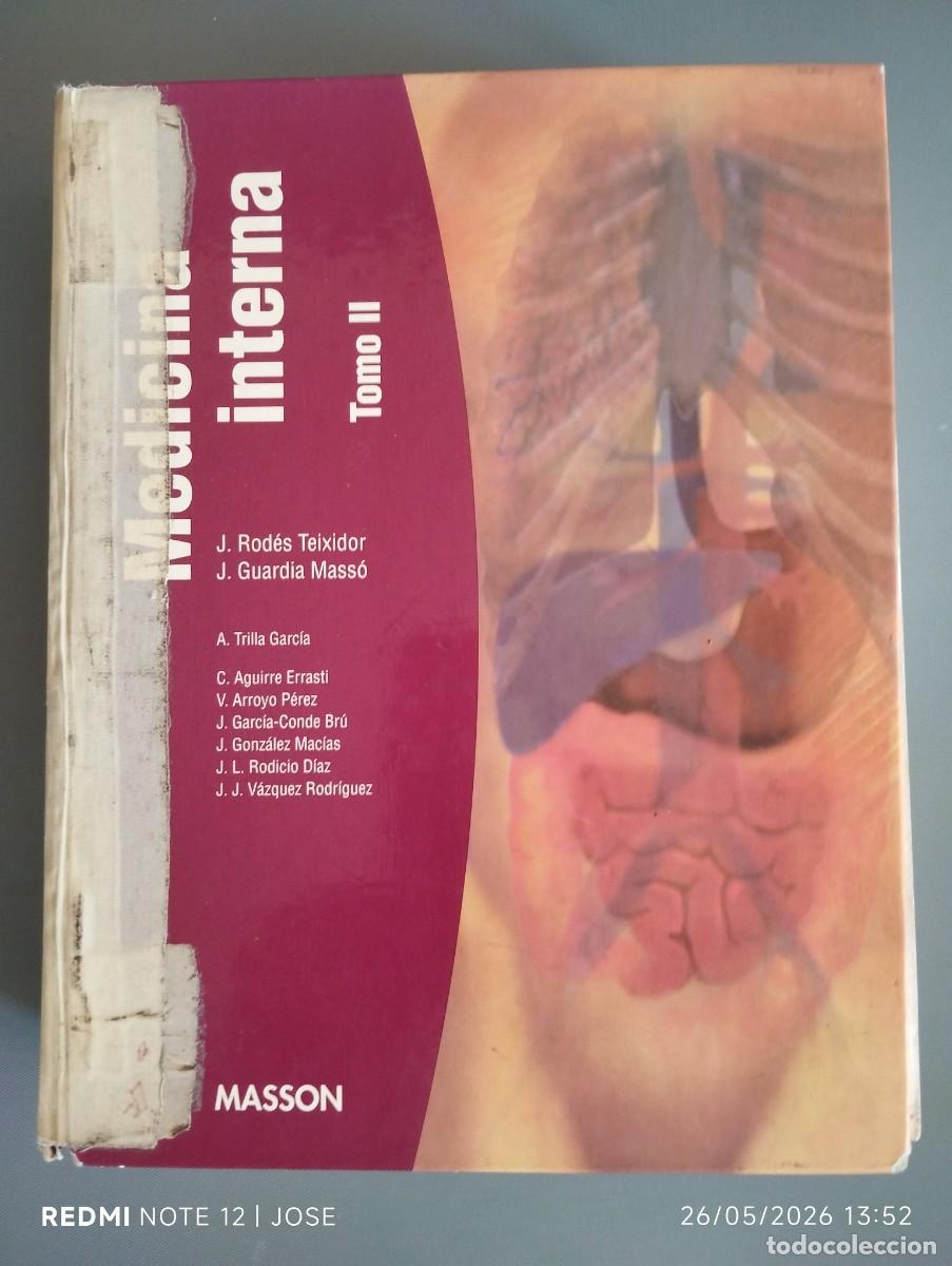Libros: Libro ,medicina interna ,tomo II -620