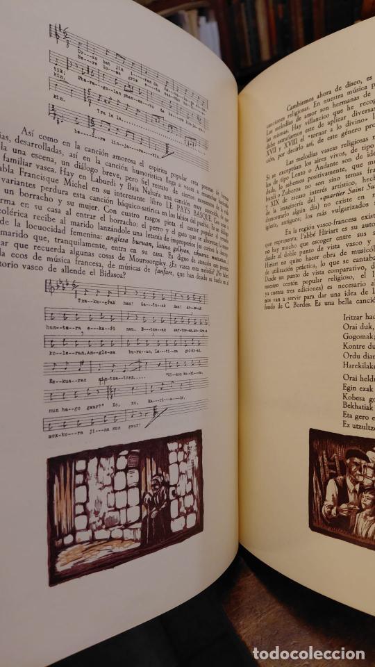 Libros: ARTE POPULAR VASCO. Facs&iacute;mil de la edici&oacute;n de Gurea. - Vasco. - Foto 5