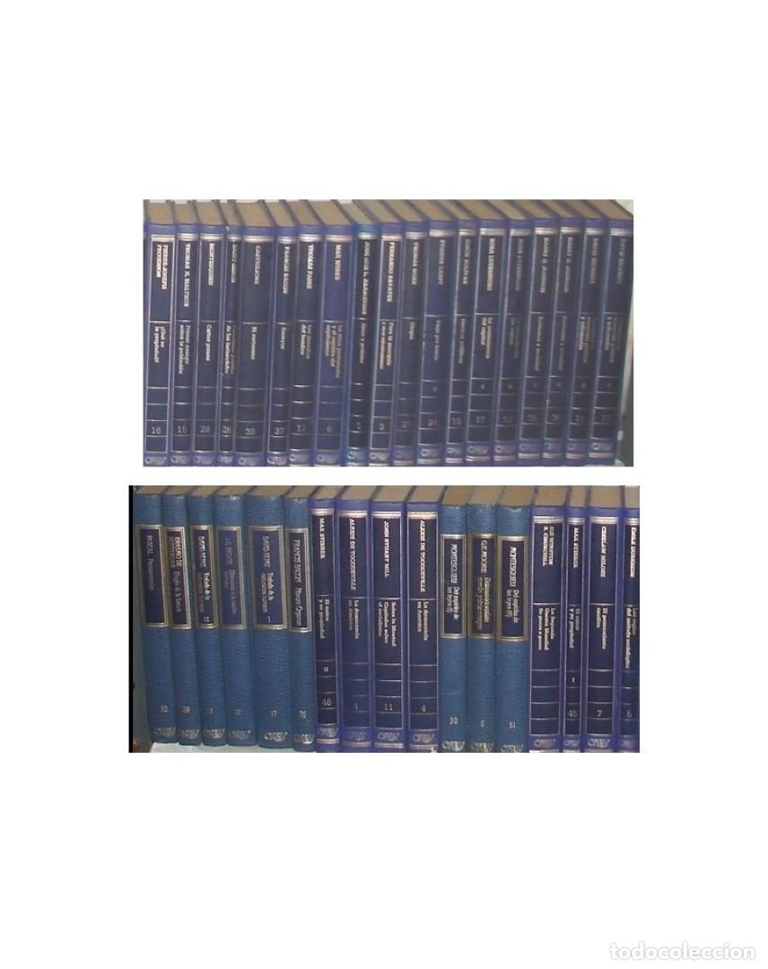 Libros: LIBRO. COLECCION ORBIS GRANDES PENSADORES 35 VOLUMENES IMPECABLES.