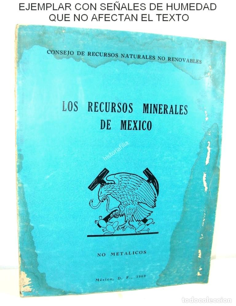 books: Los Recursos Mineros De Mexico No Metalicos 1969 Mineria