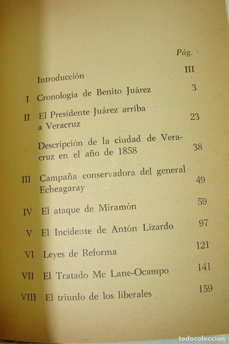 Libros: Juarez En El Baluarte De La Reforma, Leonardo Pasquel, 1973 Himx - Foto 3