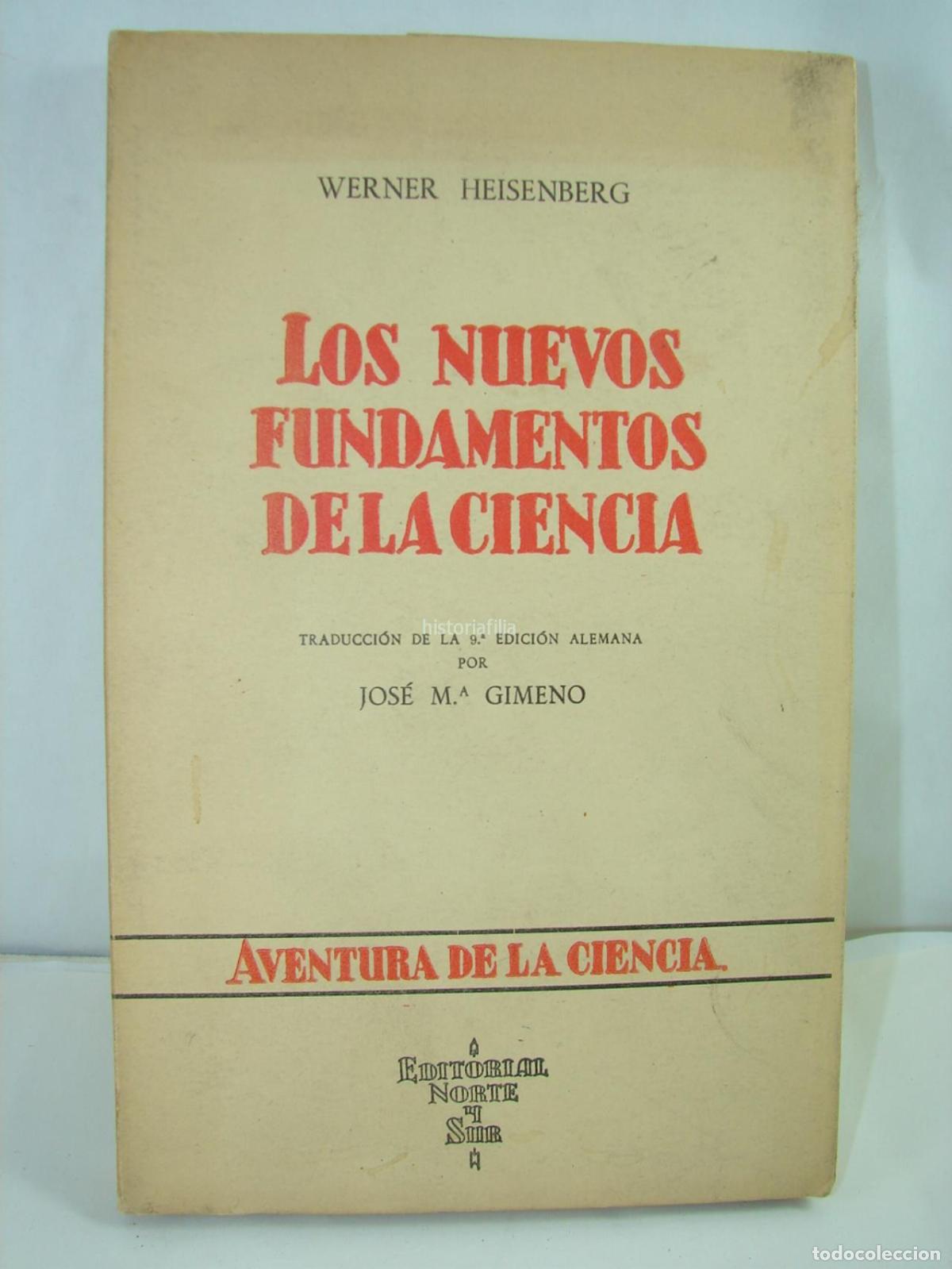 books: Nuevos Fundamentos De La Ciencia Werner Heisenber 1962 Fsf
