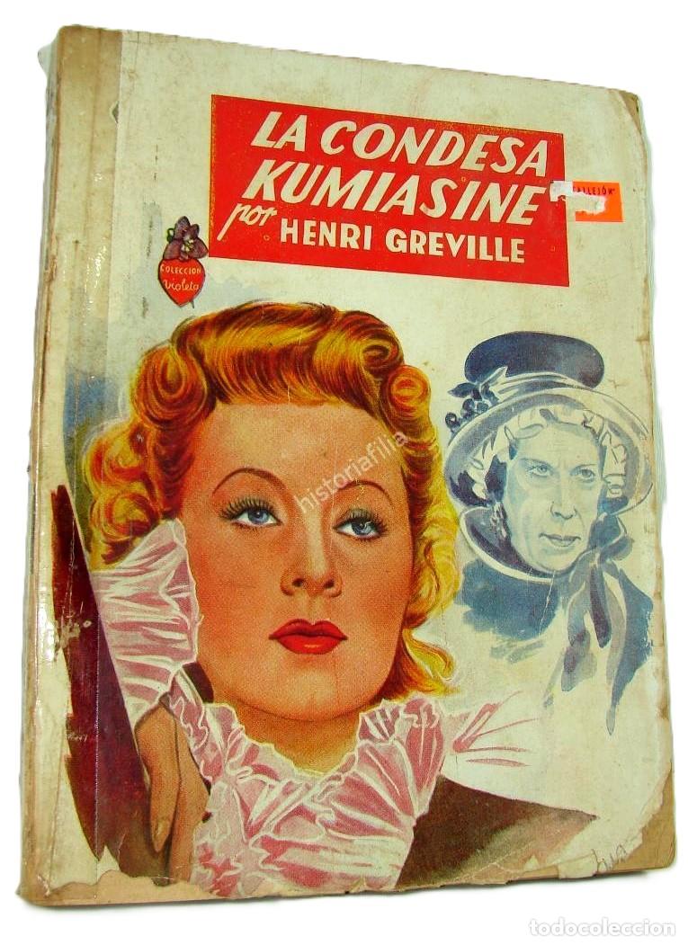 B&uuml;cher: La Condesa Kumiasine , Henri Greville 1943 1ra Ed. Nvl , Lnu raro