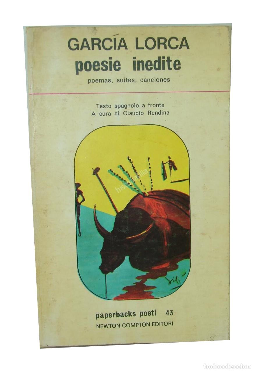 Libros: Garcia Lorca, Poesia Inedita, Edicion Bilingue 1976