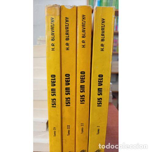 B&uuml;cher: ISIS SIN VELO. CLAVE DE LOS MISTERIOS DE LA CIENCIA Y TEOLOG&Iacute;A ANTIGUA Y MODERNA 4 VOL&Uacute;MENES - BLAVA