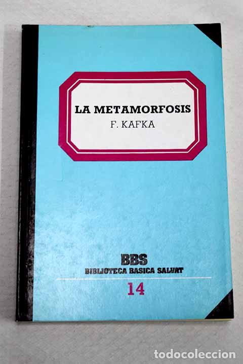 Libros: La metamorfosis: Kafka, Franz.- Kafka, Franz