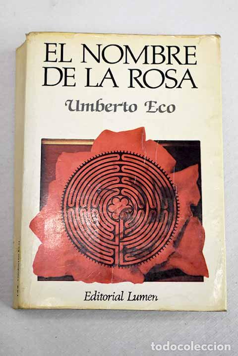 books: El nombre de la rosa.- Eco, Umberto