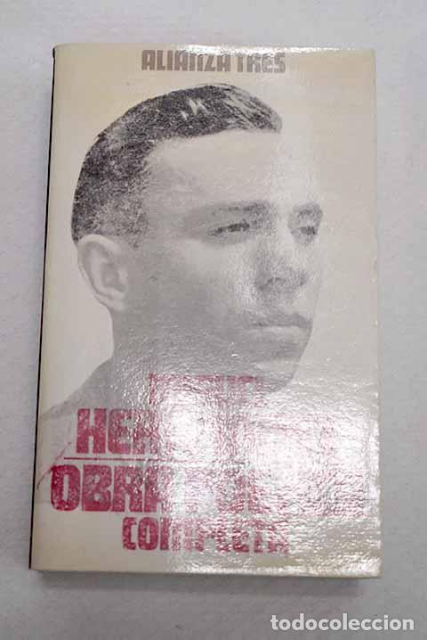 Livres: Obra po&eacute;tica completa.- Hern&aacute;ndez, Miguel