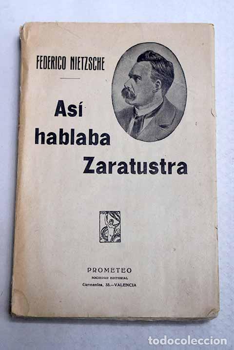 books: As&iacute; hablaba Zaratustra: (un libro para todos y para nadie)