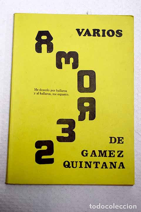 Libros: Amores: G&aacute;mez Quintana, M..- G&aacute;mez Quintana, M.
