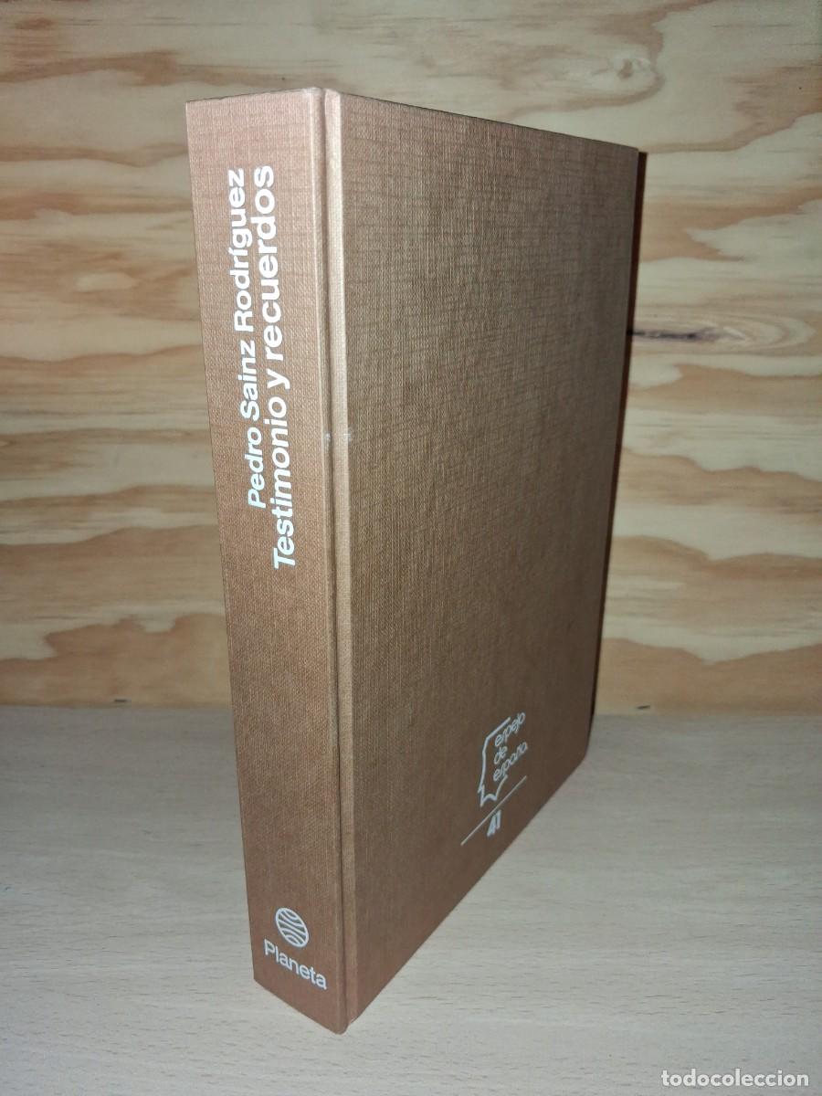 Libros: Pedro Sainz. Ministro de Franco. TESTIMONIOS Y RECUERDOS