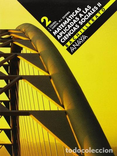 Libros: Matem&aacute;ticas Aplicadas a las Ciencias Sociales II- 9788466721646
