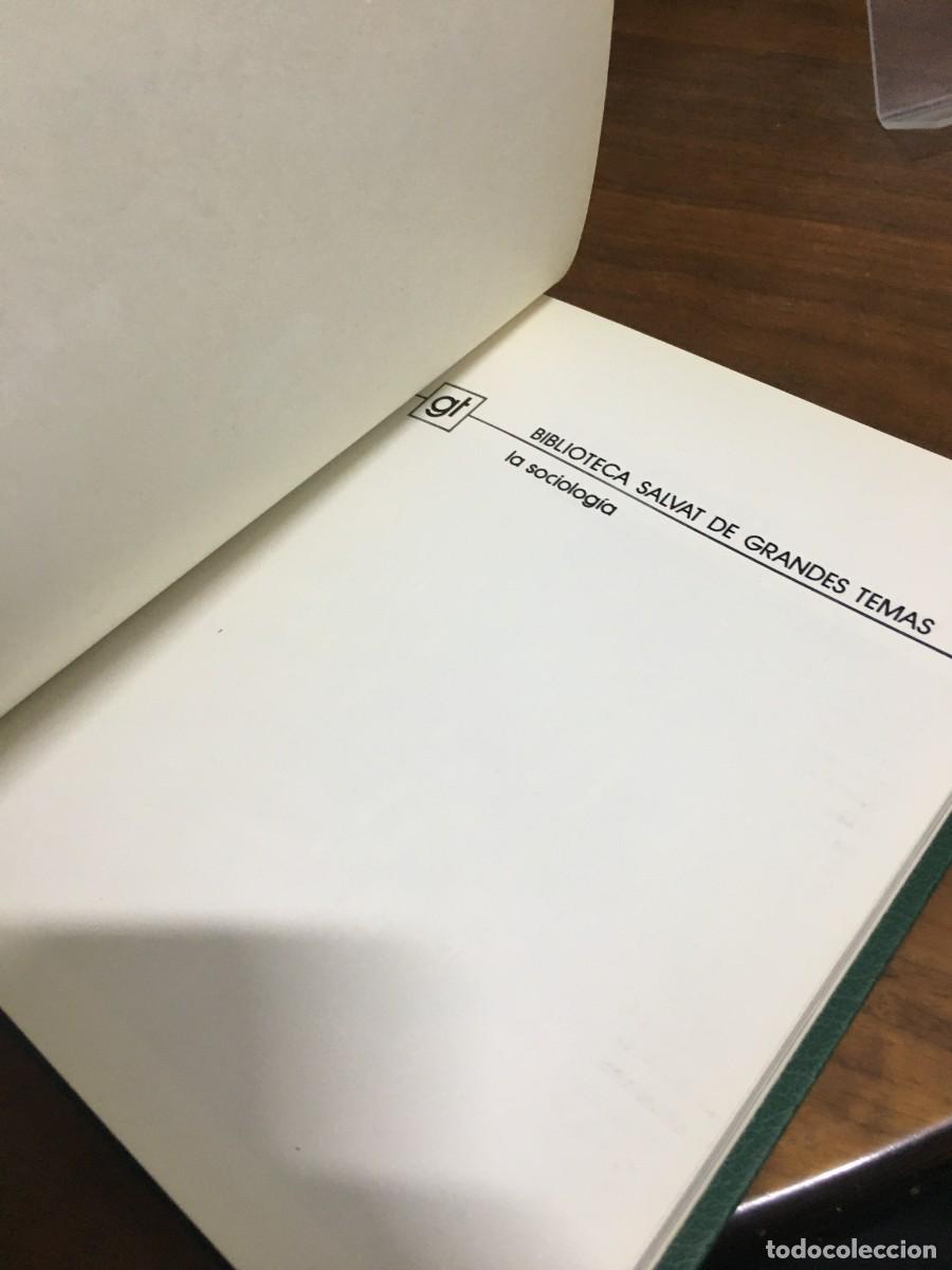 Libros: La sociolog&iacute;a (Varios / Editorial Salvat) - Foto 2