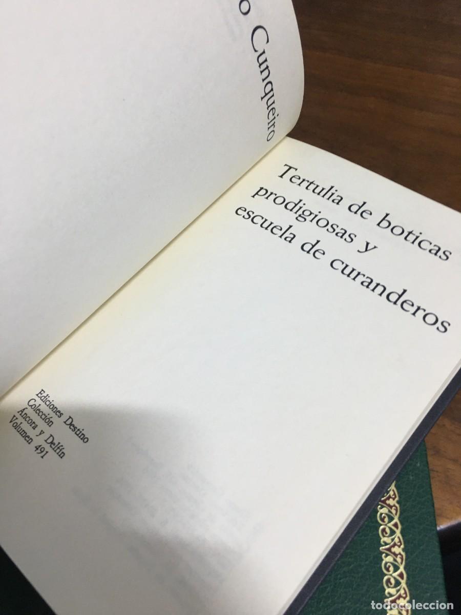 Libros: Tertulia de boticas prodigiosas y escuela de curanderos &Aacute;lvaro Cunqueiro - Foto 2