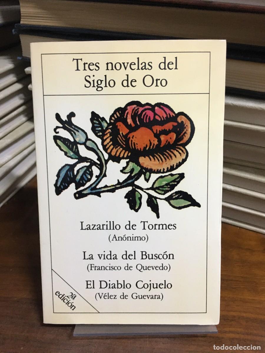 Libros: Tres novelas del Siglo de Oro (Lazarillo de Tormes / La vida del Busc&oacute;n / El Diablo Cojuelo)