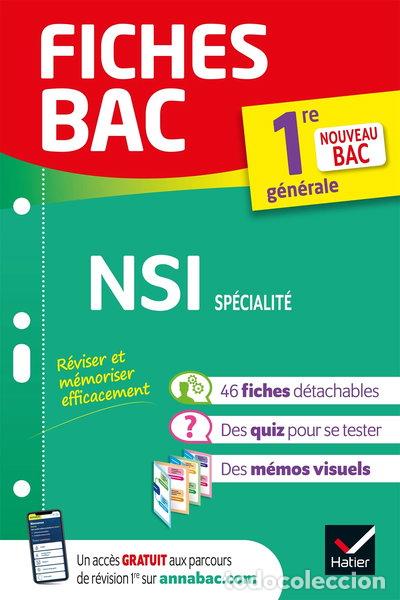 Libros: NSI sp&eacute;cialit&eacute; 1re- 9782401078109