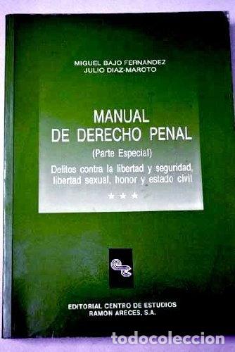 Livros em segunda m&atilde;o: Manual de derecho penal: Parte especial- 9788480040037