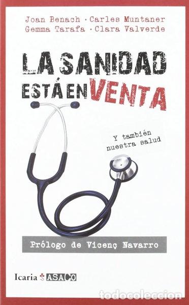books: La sanidad est&aacute; en venta- 9788498884302