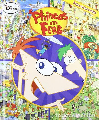 Livres: Phineas y Ferb Busca Y Encuentra Gran Formato L&F- 9781450827225