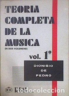Libros: Teor&iacute;a completa de la m&uacute;sica- 9788438703601