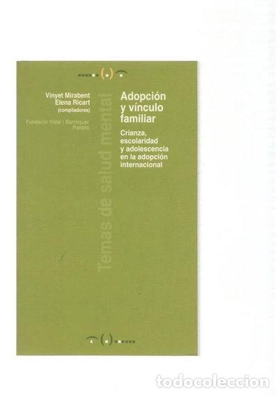 Livres: Adopci&oacute;n y v&iacute;nculo familiar- 9788449318177