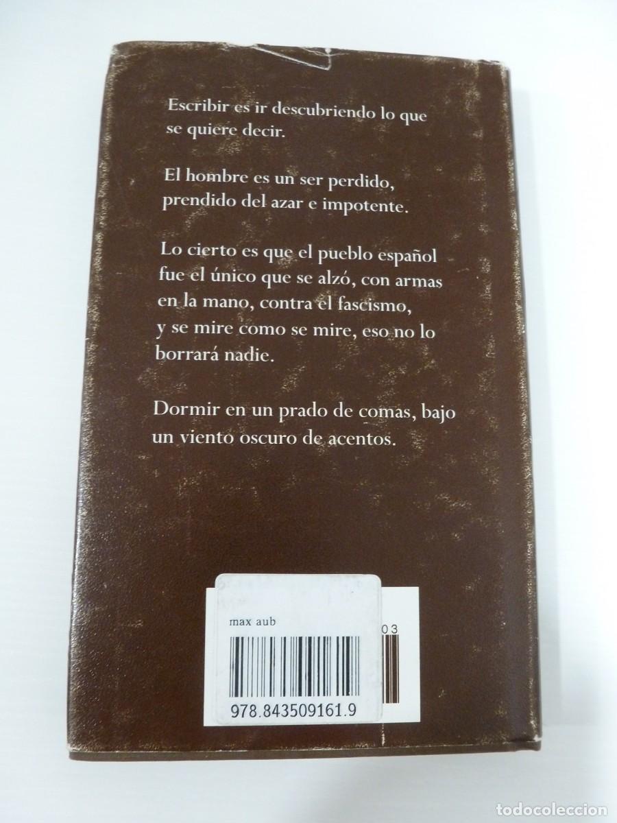 Libros: AFORISMOS EN EL LABERINTO. MAX AUB. EDHASA. TAPAS DURAS - Foto 2