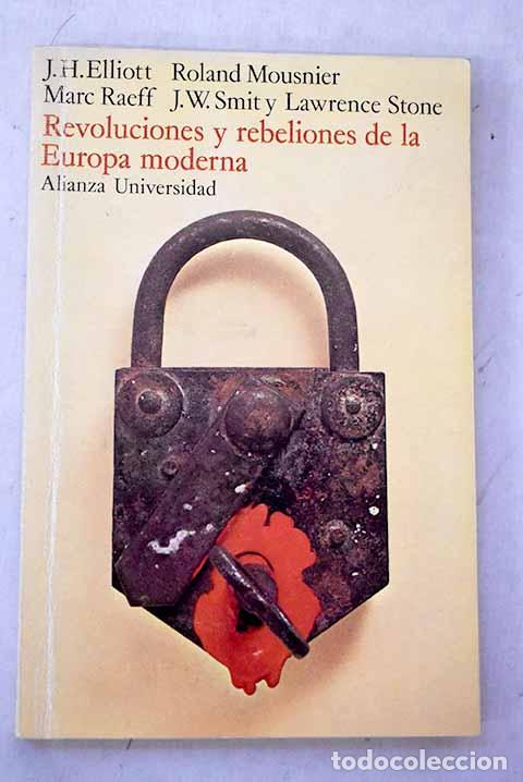books: Revoluciones y rebeliones de la Europa moderna: