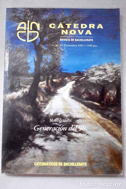 Libros: C&aacute;tedra nova, n&uacute;mero 6