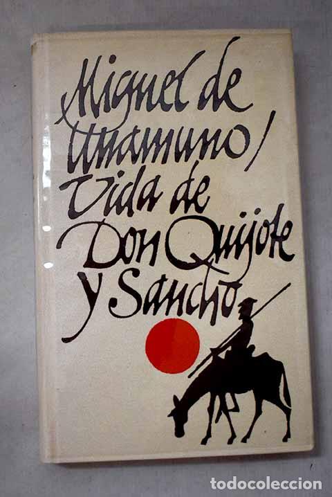 Libros: Vida de don Quijote y Sancho.- Unamuno, Miguel de
