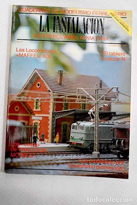 Libros: La instalacion en ferrocarril miniatura